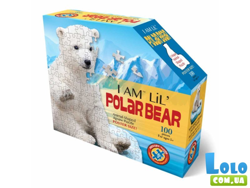 Пазл Полярный медведь, I AM, 100 эл.