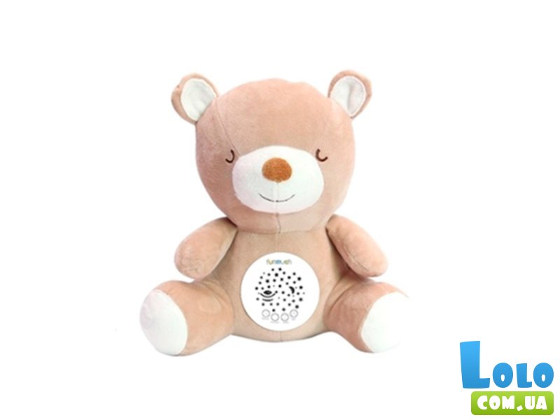 Игрушка музыкальная мягкая Медвежонок с проектором, Funmuch