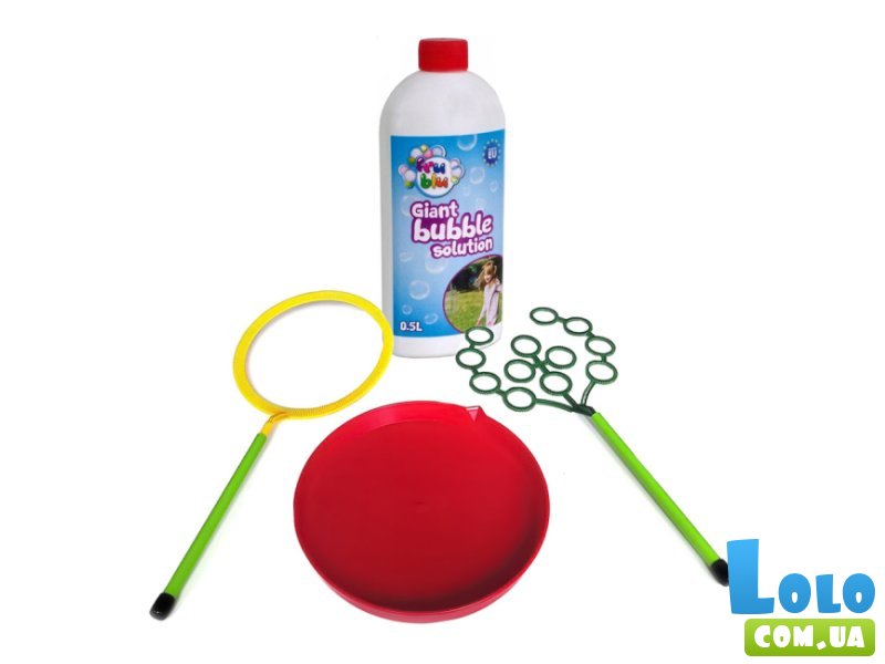 Игровой набор с мыльными пузырями Большой, Fru Blu