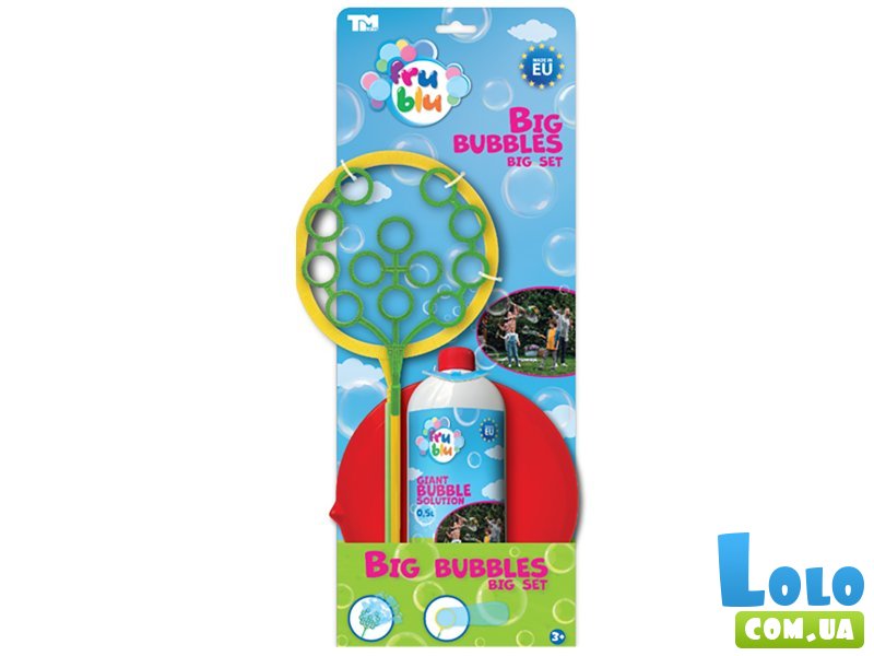 Игровой набор с мыльными пузырями Большой, Fru Blu