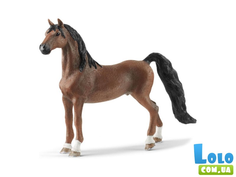 Игрушка-фигурка Жеребец породы Американская верховая, Schleich