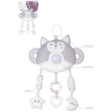 Игрушка музыкальная Подвеска Лисичка со световыми эффектами, Funmuch