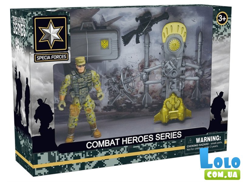 Фигурка военного с оборудованием, DIY Toys