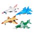 Военный самолет металлический, Diy Toys (в ассортименте)