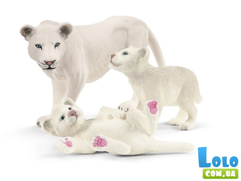 Набор фигурок Львица с детенышами, Schleich