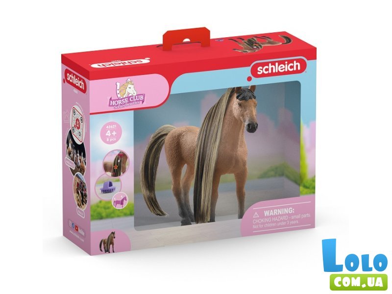 Фигурка Ахалтекинский жеребец с аксессуарами, Schleich