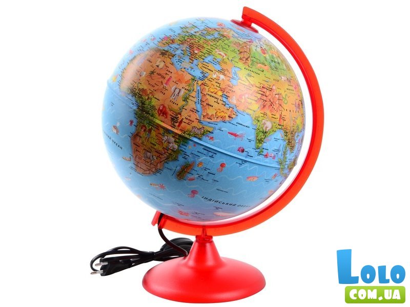 Глобус с подсветкой, Tecnodidattica, 25 см