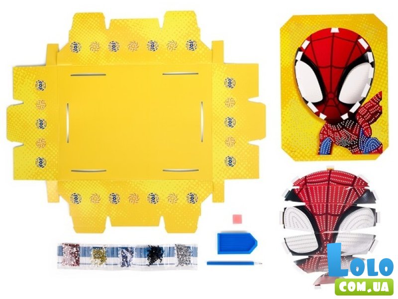 Алмазная мозаика 3D в рамке Spidey, Disney