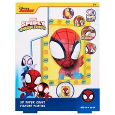 Алмазная мозаика 3D в рамке Spidey, Disney