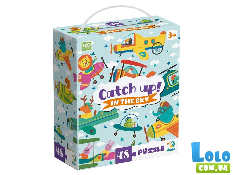 Пазлы Догоняй! В небе, DoDo, 48 эл.