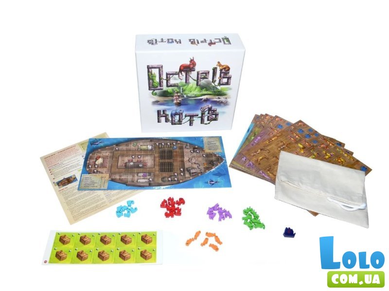 Настольная игра Остров котов, Geekach