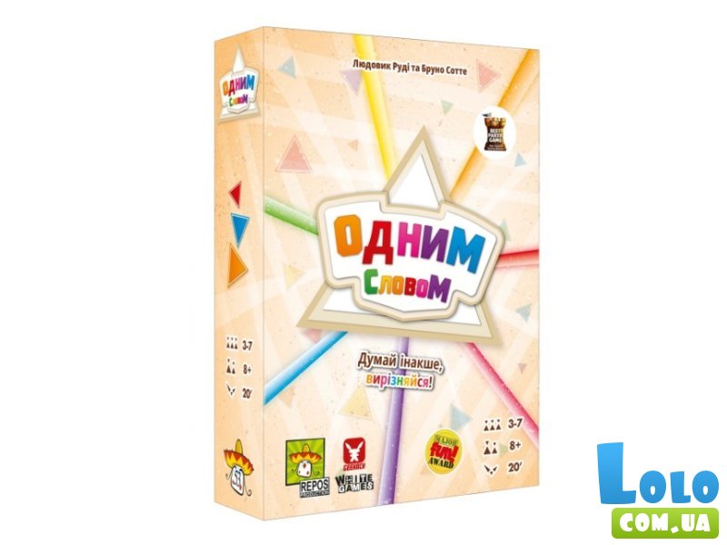 Настольная игра Одним словом, Geekach