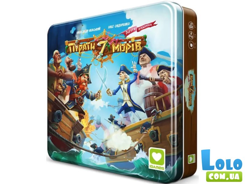 Настольная игра Пираты 7 морей, IGames