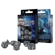 Набор кубиков Classic RPG Smoky & white Dice Set, Q-Workshop