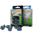 Набор кубиков Llama Dark Blue & Pink Dice Set, Q-Workshop