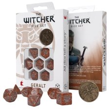 Набор кубиков The Witcher Dice Set. Geralt - The Monster Slayer Dice Set, Q-Workshop