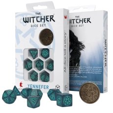 Набор кубиков The Witcher Dice Set. Yennefer - Sorceress Supreme Dice Set, Q-Workshop