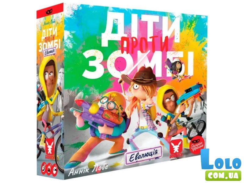 Настольная игра Дети против зомби, Geekach