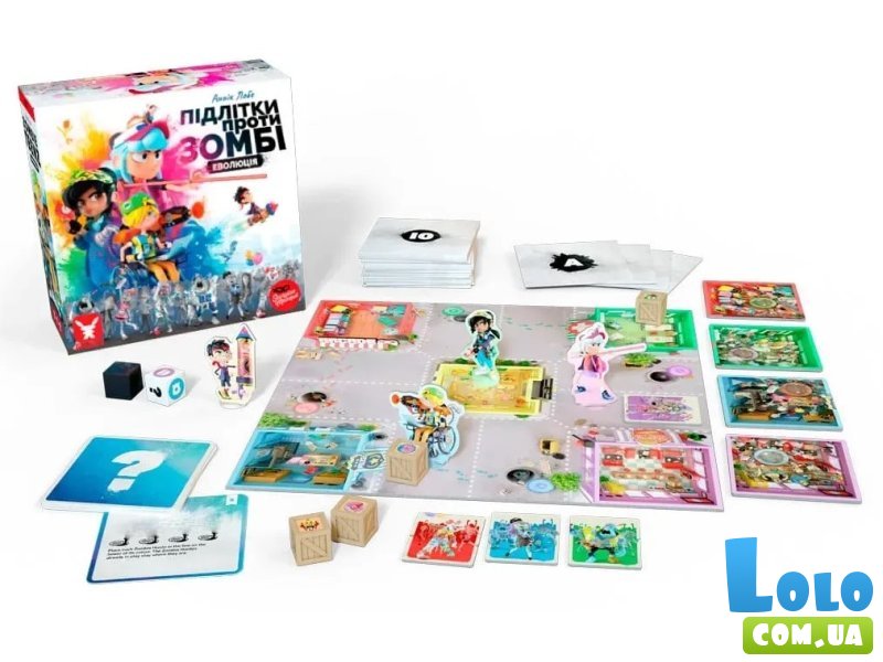 Настольная игра Подростки против зомби, Geekach