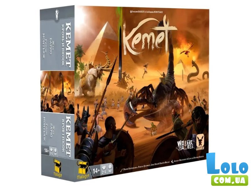 Настольная игра Кемет: Кровь и песок, Geekach