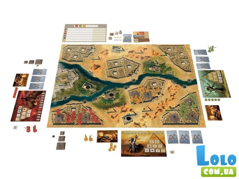 Настольная игра Кемет: Кровь и песок, Geekach