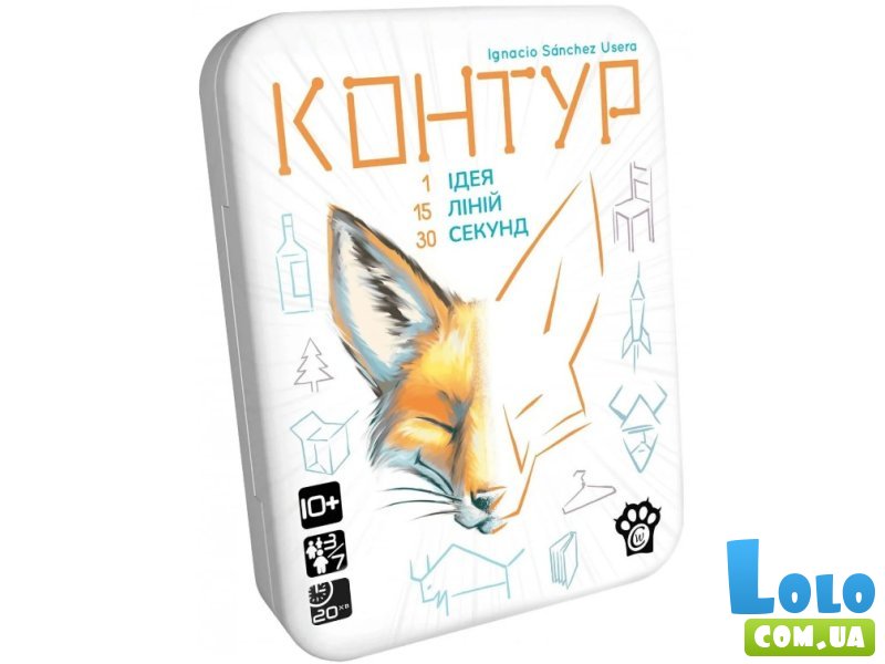 Настольная игра Контур, WoodCat