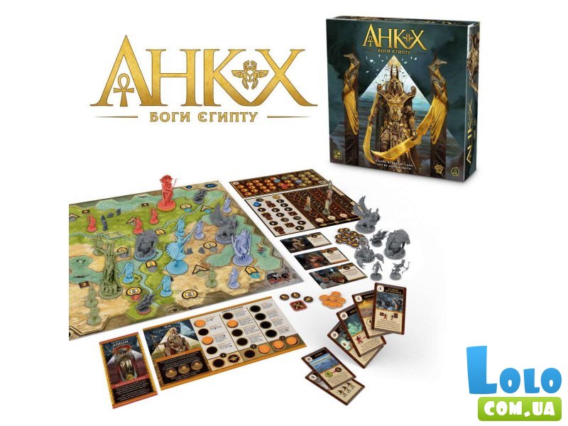 Настольная игра Анкх. Боги Египта, WoodCat