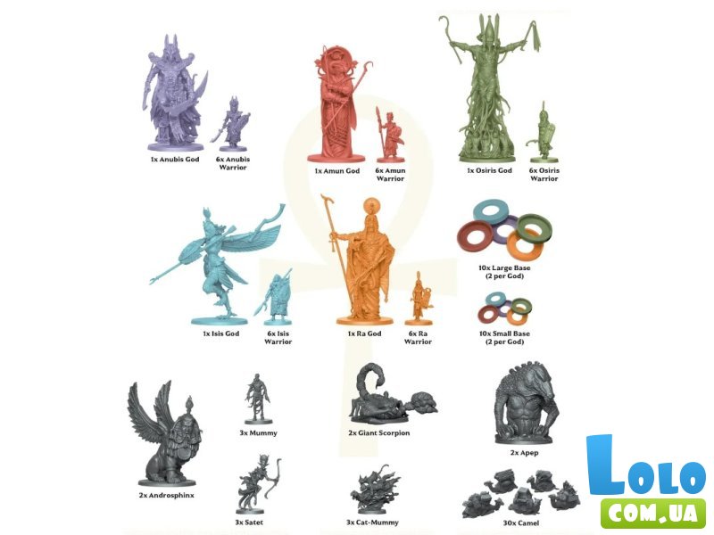 Настольная игра Анкх. Боги Египта, WoodCat