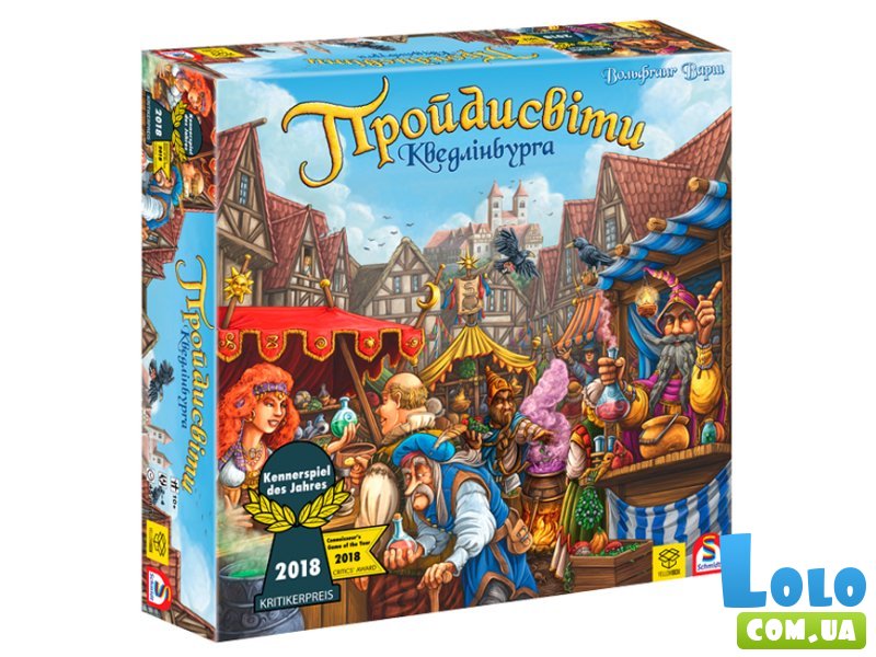 Настольная игра Проходимцы Кведлинбурга, YellowBox