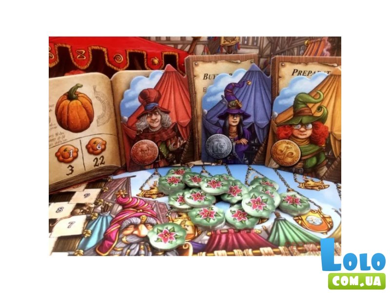 Настольная игра Проходимцы Кведлинбурга. Ведьмы-травницы, YellowBox