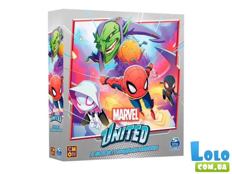 Настольная игра Marvel United: Во вселенной Человека-паука, Geekach