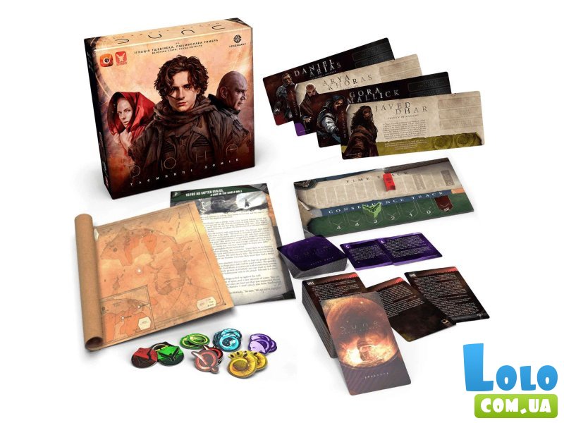 Настольная игра Дюна. Тайны Домов, Geekach