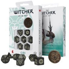 Набор кубиков The Witcher Dice Set. Ciri - The Zireael, Q-Workshop