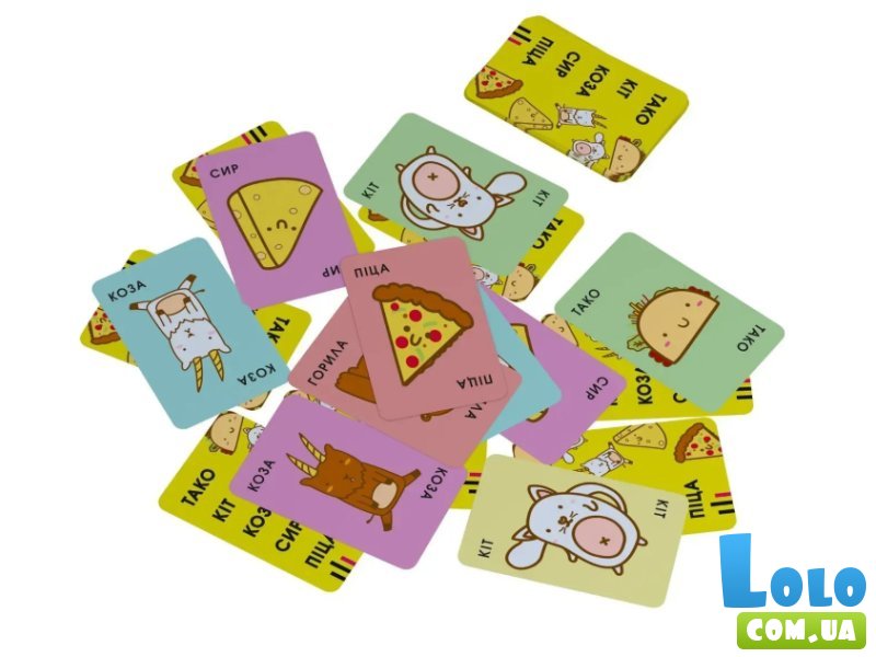 Настольная игра Тако Кот Коза Сыр Пицца, FeelIndigo