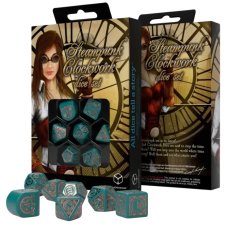 Набор кубиков Steampunk Clockwork Nautical Apparatus Modern Dice Set, Q-Workshop
