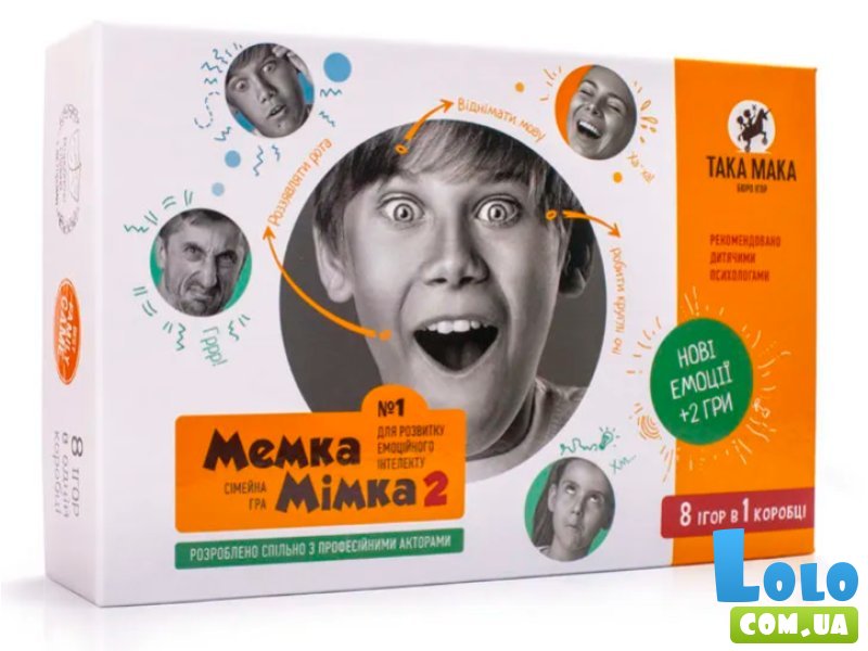 Настольная игра Мемка Мимка 2, Така Мака