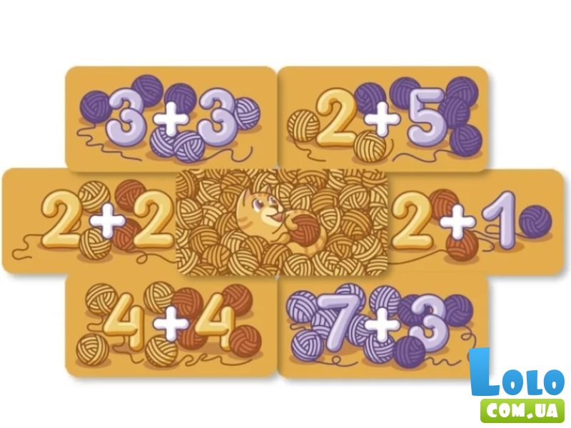 Настольная игра Мурлыкающее сложение, Мальвы