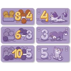 Настольная игра Мурлыкающее вычитание, Мальвы