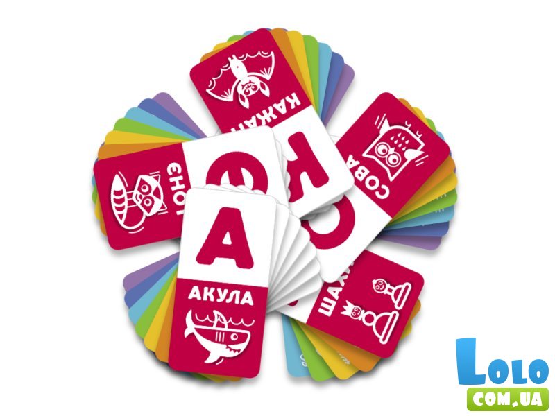 Настольная игра АБВ Радуга. Украинский алфавит, Мальвы