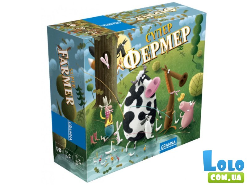 Настольная игра Суперфермер: мини-версия, Granna