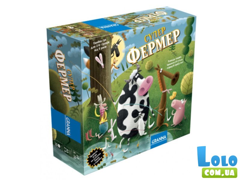 Настольная игра Суперфермер в стиле Ранчо, Granna