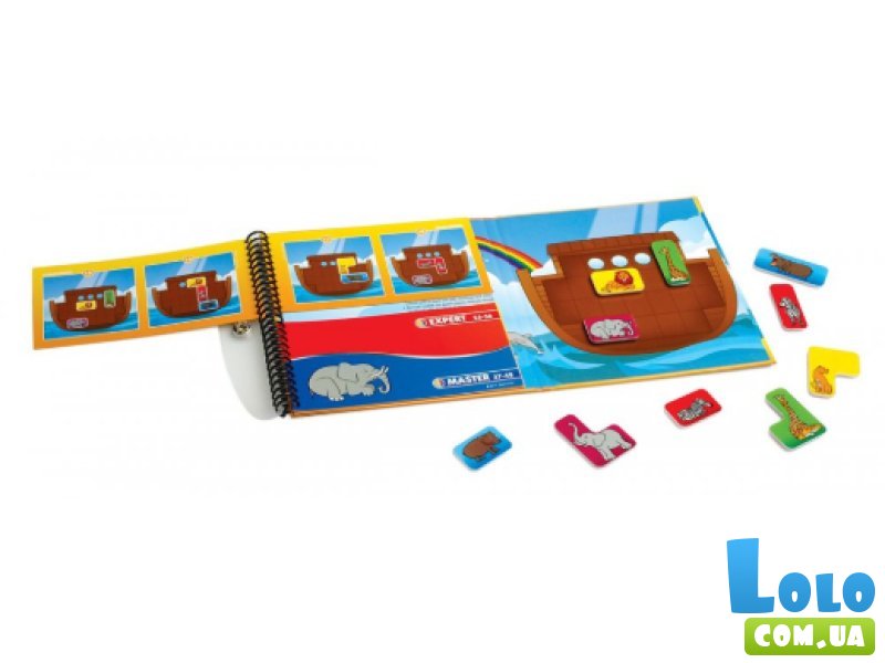 Дорожная магнитная игра Ноев ковчег, Smart Game