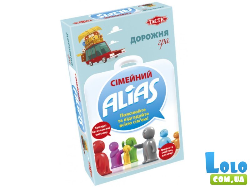 Настольная игра Элиас Семейный. Дорожная версия, Tactic