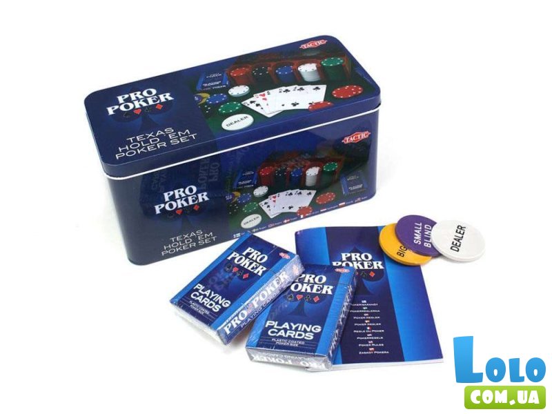 Набор для игры в покер Техасский холдем, Tactic