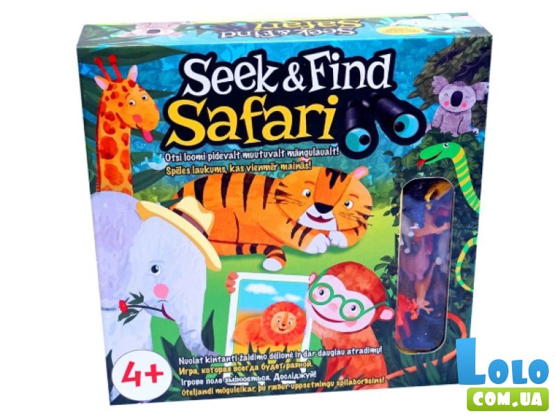 Настольная игра Ищи и находи: сафари, Tactic