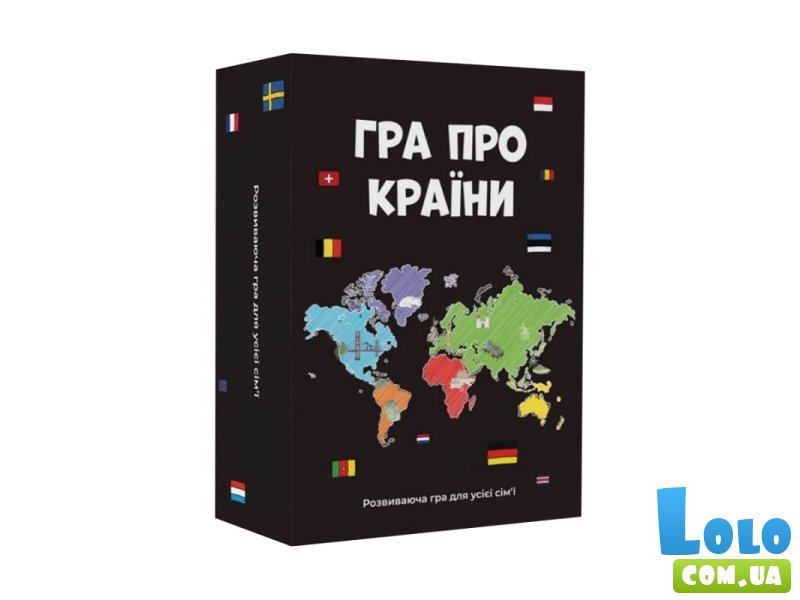 Настольная игра Игра о Странах, MemoGames