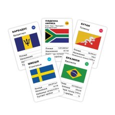 Настольная игра Игра о Странах, MemoGames