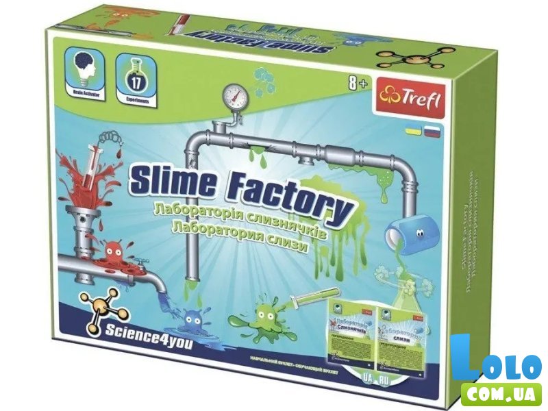 Научный набор Лаборатория слизняков, Trefl
