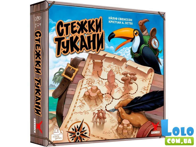 Настольная игра Тропы Туканы, Geekach