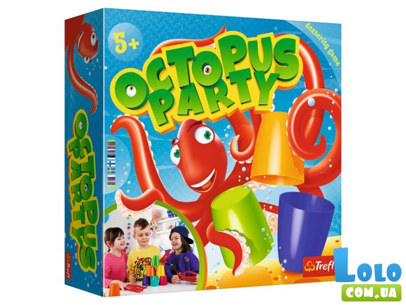 Настольная игра Вечеринка осьминога, Trefl